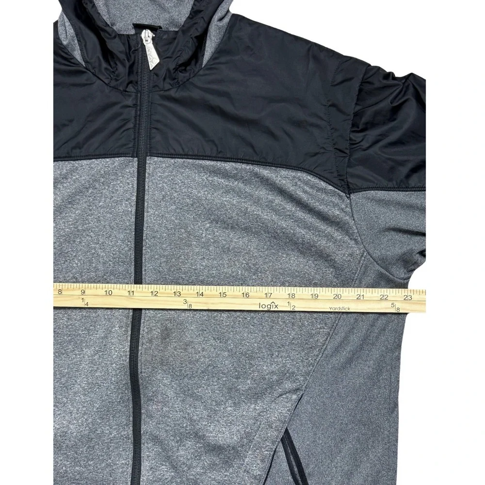 Nike Air Jordan Chris Paul CP3 Hooded Jacket Men Full Zip Large Gray Sports Flaw